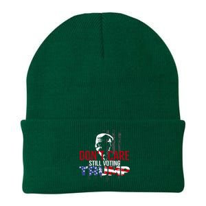 Hodgetwins DonT Care Still Voting Trump Knit Cap Winter Beanie