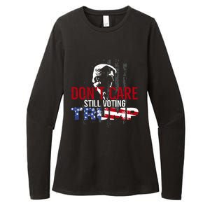 Hodgetwins DonT Care Still Voting Trump Womens CVC Long Sleeve Shirt