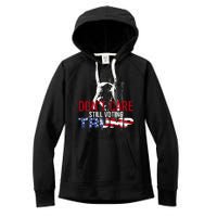 Hodgetwins DonT Care Still Voting Trump Women's Fleece Hoodie