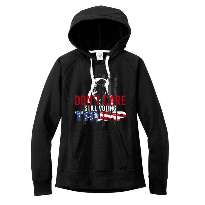 Hodgetwins DonT Care Still Voting Trump Women's Fleece Hoodie