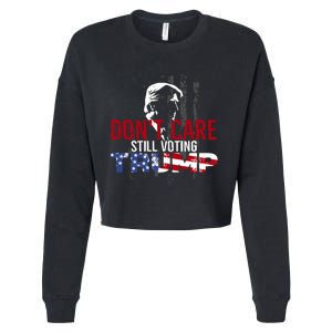 Hodgetwins DonT Care Still Voting Trump Cropped Pullover Crew