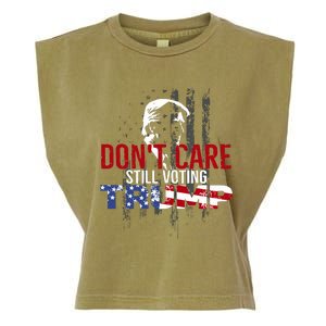 Hodgetwins DonT Care Still Voting Trump Garment-Dyed Women's Muscle Tee