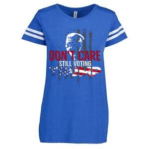 Hodgetwins DonT Care Still Voting Trump Enza Ladies Jersey Football T-Shirt