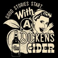Hard Dickens Cider Girl Whiskey And Beer Apple Humor Cooling Performance Crew T-Shirt
