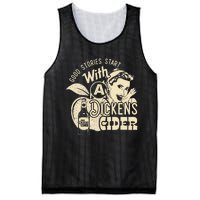 Hard Dickens Cider Girl Whiskey And Beer Apple Humor Mesh Reversible Basketball Jersey Tank