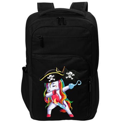 Halloween Dabbing Cute Pirate Unicorn Impact Tech Backpack