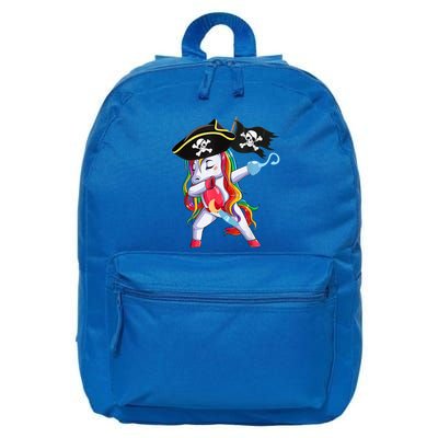 Halloween Dabbing Cute Pirate Unicorn 16 in Basic Backpack
