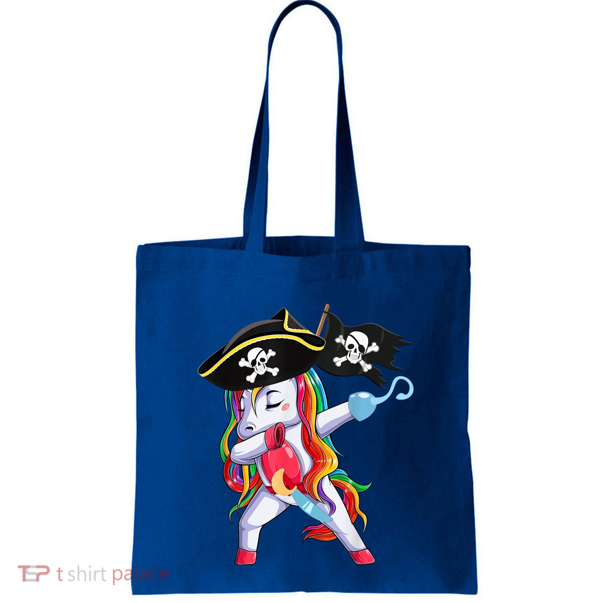 Halloween Dabbing Cute Pirate Unicorn Bag