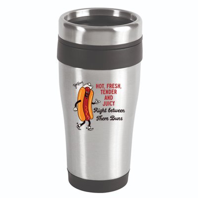 Hot Dog Cowboy 16oz Travel Tumbler