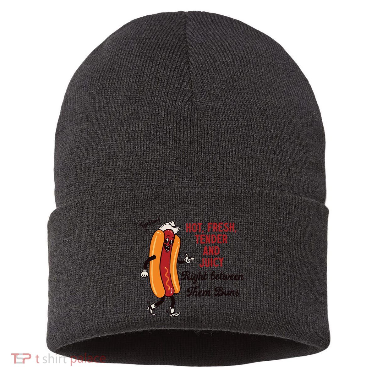Hot Dog Cowboy Sustainable Knit Beanie