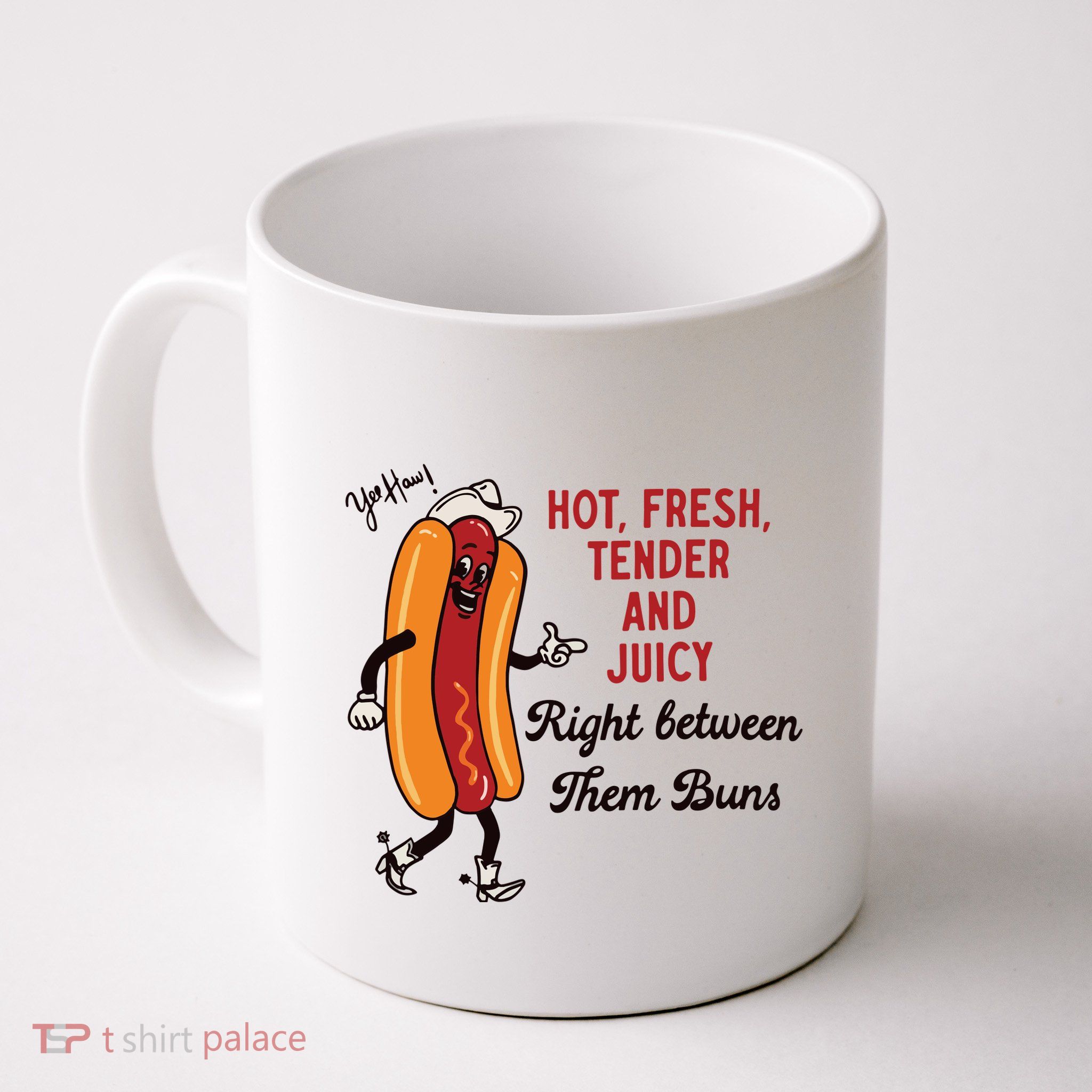 Hot Dog Cowboy Mug