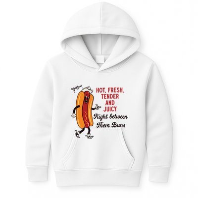 Hot Dog Cowboy Kids Hoodie
