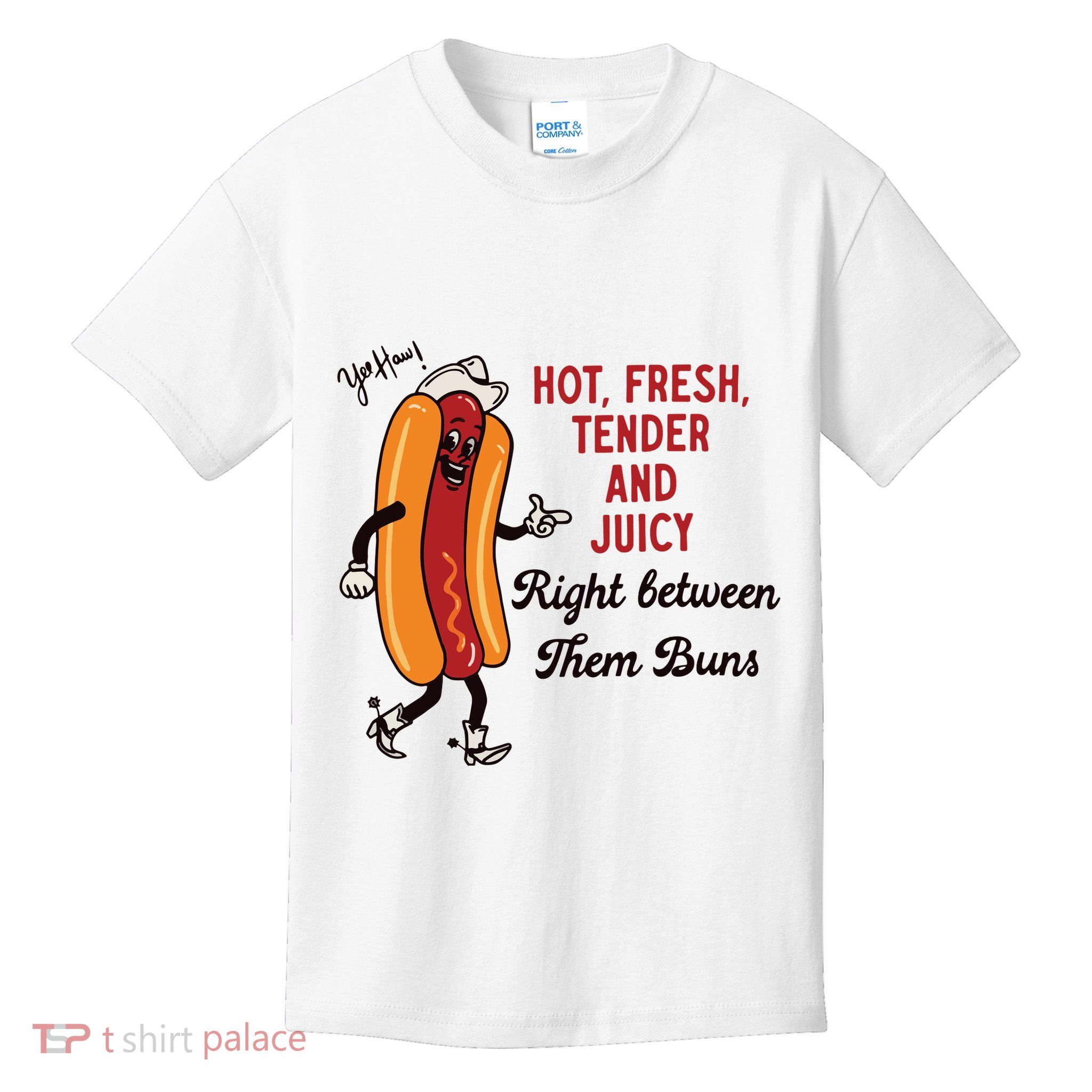 Hot Dog Cowboy Kids T-Shirt