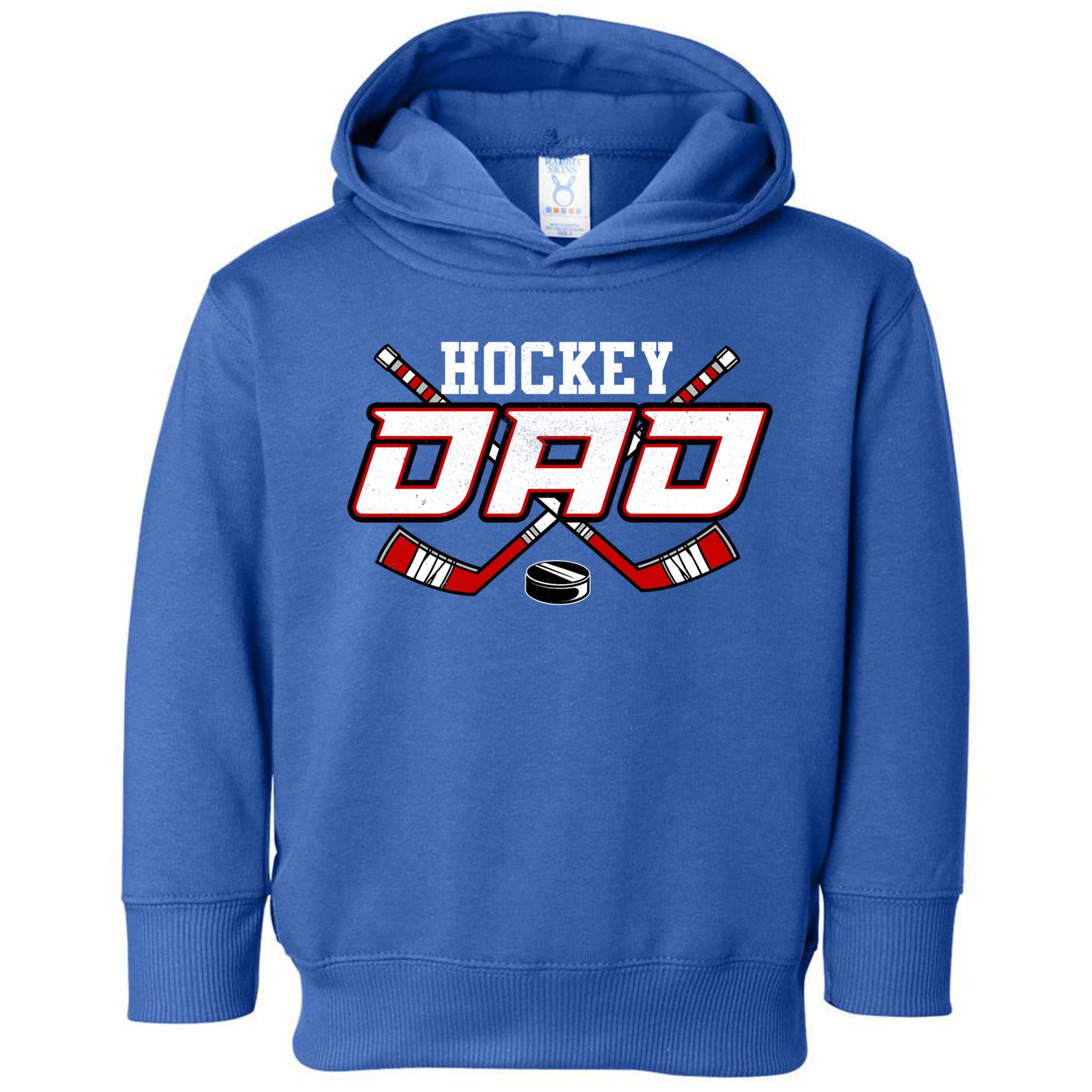 Hockey Dad Cool Gift Papa FatherS Day Vintage Gift Toddler Hoodie