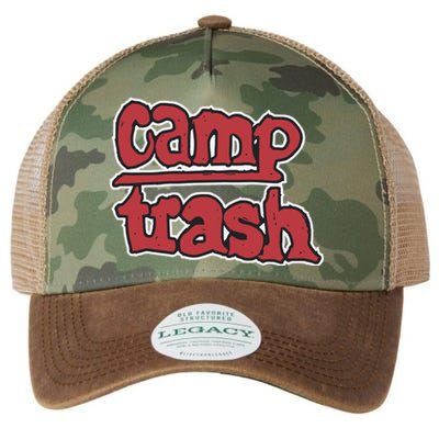 Hand Drawn Camp Trash Legacy Tie Dye Trucker Hat