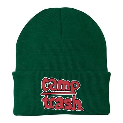 Hand Drawn Camp Trash Knit Cap Winter Beanie