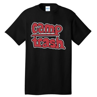 Hand Drawn Camp Trash Tall T-Shirt