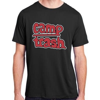 Hand Drawn Camp Trash Adult ChromaSoft Performance T-Shirt