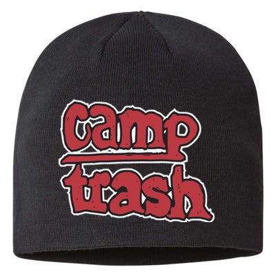 Hand Drawn Camp Trash Sustainable Beanie