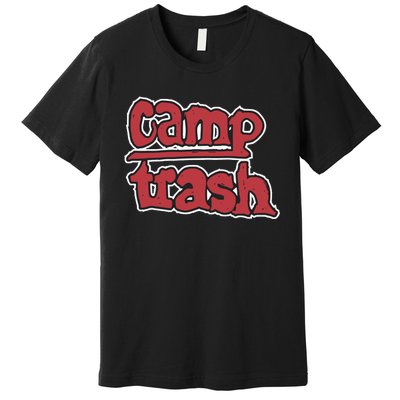 Hand Drawn Camp Trash Premium T-Shirt