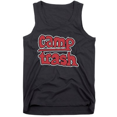 Hand Drawn Camp Trash Tank Top