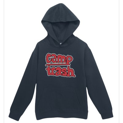 Hand Drawn Camp Trash Urban Pullover Hoodie