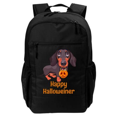 Halloween Dachshund Costume For Happy Halloweiner Daily Commute Backpack