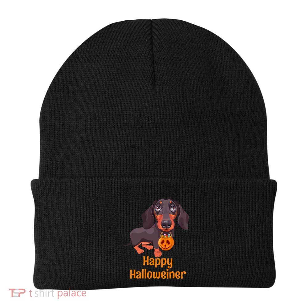 Halloween Dachshund Costume For Happy Halloweiner Beanie
