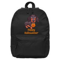 Halloween Dachshund Costume For Happy Halloweiner 16 in Basic Backpack