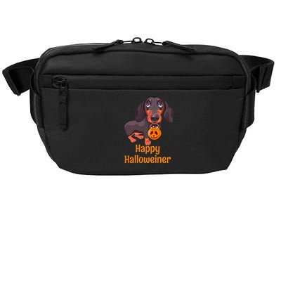 Halloween Dachshund Costume For Happy Halloweiner Crossbody Pack