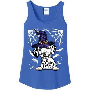 Halloween Dog Costume Design Spooky Dalmatian Gift Ladies Essential Tank