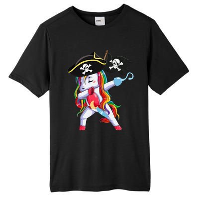 Halloween Dabbing Cute Pirate Unicorn Tall Fusion ChromaSoft Performance T-Shirt