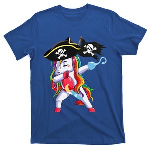 Halloween Dabbing Cute Pirate Unicorn T-Shirt