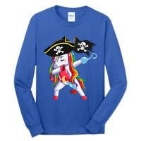 Halloween Dabbing Cute Pirate Unicorn Tall Long Sleeve T-Shirt