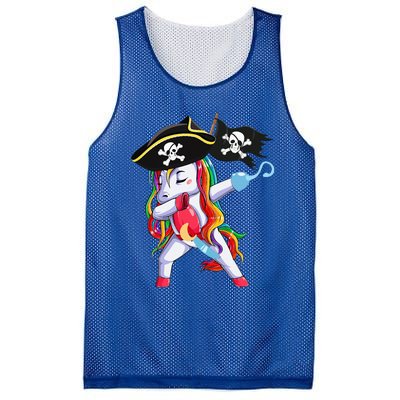 Halloween Dabbing Cute Pirate Unicorn Mesh Reversible Basketball Jersey Tank