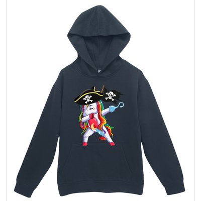 Halloween Dabbing Cute Pirate Unicorn Urban Pullover Hoodie