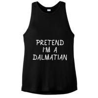 Halloween Dalmatian Costume Dalmation Ladies PosiCharge Tri-Blend Wicking Tank