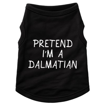 Halloween Dalmatian Costume Dalmation Doggie Tank