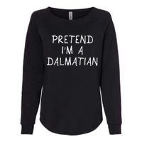 Halloween Dalmatian Costume Dalmation Womens California Wash Sweatshirt