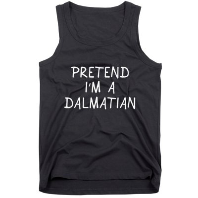 Halloween Dalmatian Costume Dalmation Tank Top