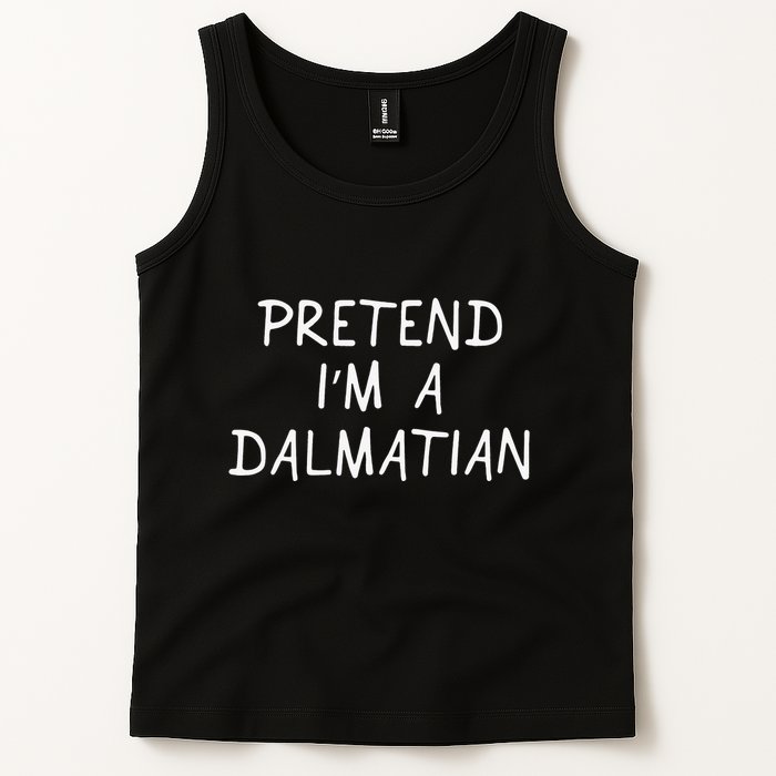 Halloween Dalmatian Costume Dalmation Tank Top