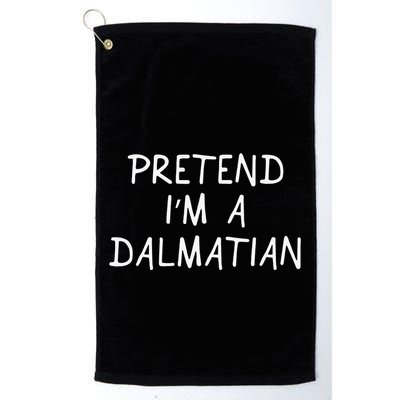Halloween Dalmatian Costume Dalmation Golf Towel