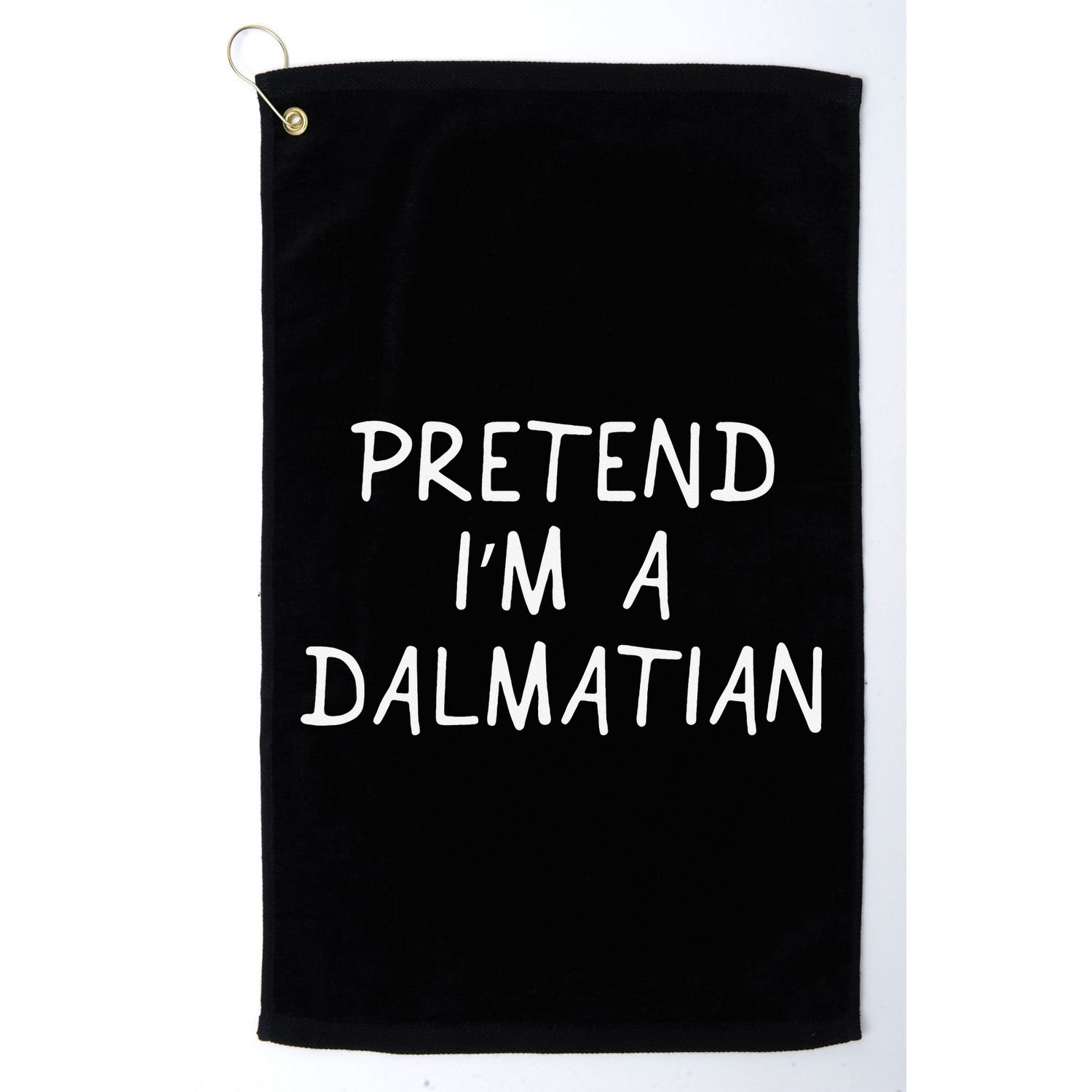 Halloween Dalmatian Costume Dalmation Golf Towel