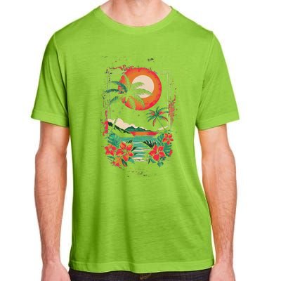 Hawaiian Design Cool Adult ChromaSoft Performance T-Shirt