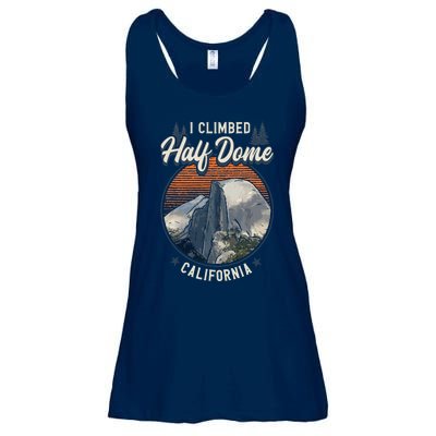 Half Dome Climbers Tees I Climbed Half Dome California Ladies Essential Flowy Tank