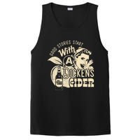 Hard Dickens Cider Girl Whiskey And Beer Apple Humor PosiCharge Competitor Tank