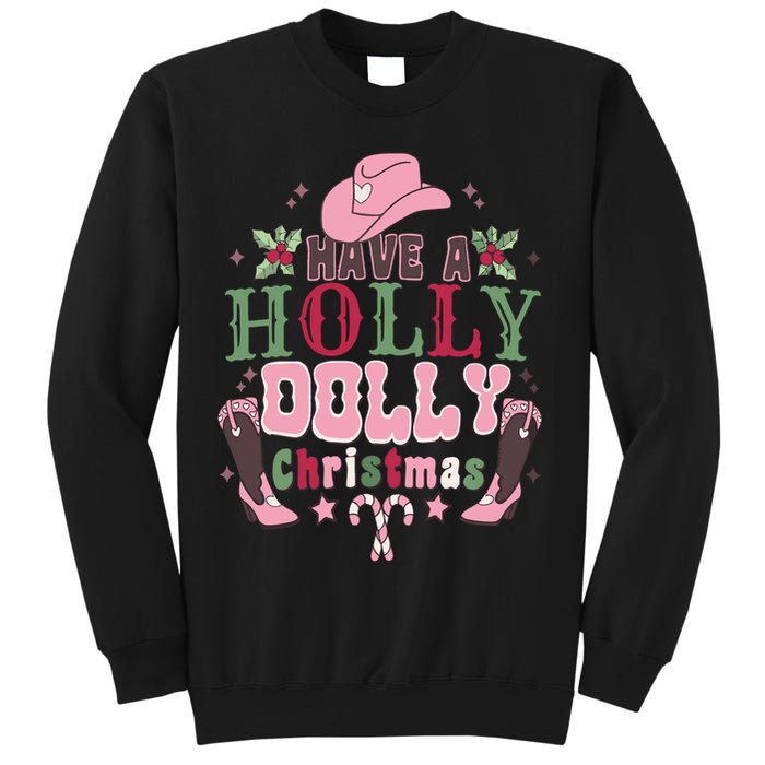 Holly Dolly Christmas Country Music Christmas Dolly Christmas Sweatshirt