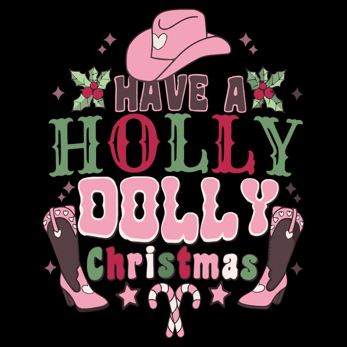 Holly Dolly Christmas Country Music Christmas Dolly Christmas Sweatshirt