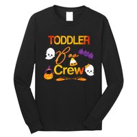 Halloween Daycare Cute Boo Crew Teacher Long Sleeve Shirt