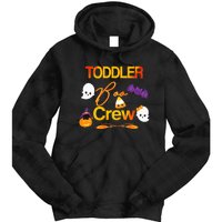 Halloween Daycare Cute Boo Crew Teacher Tie Dye Hoodie